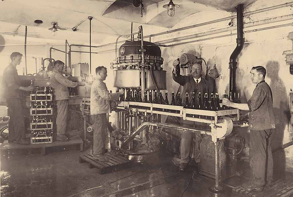 Aufschwung mit Flaschenbier Privatbrauerei Ayinger