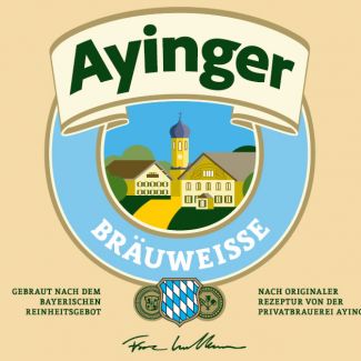 Ayinger Braeuweisse Etikett