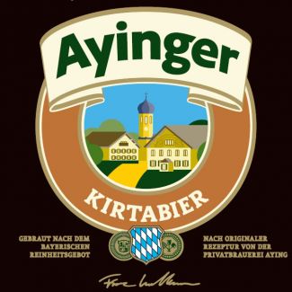 Ayinger Kirtabier Etikett
