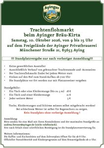 Trachtenflohmarkt 10102026
